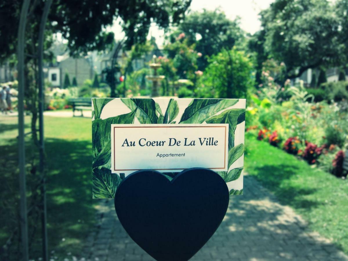 Au Coeur De La Ville Онфлер Екстер'єр фото